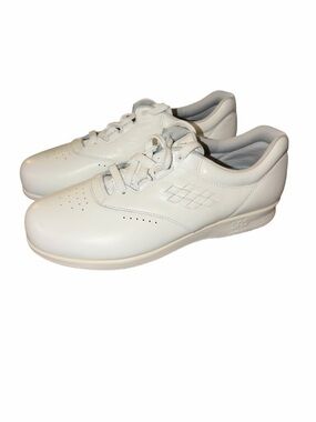 NWOB SAS Tripad Comfort White Leather Walking Shoes 8 Narrow Made USA Normcore
